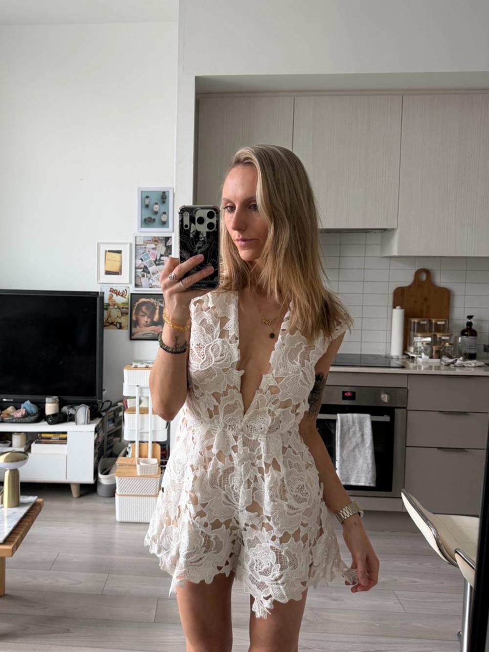 Lioness Lace Romper